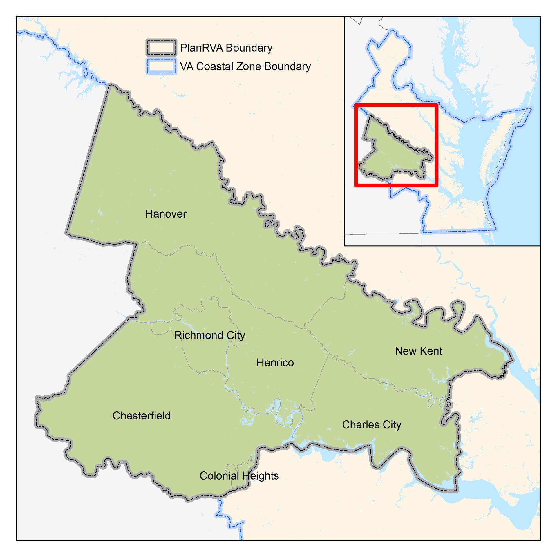 Regional Map - Richmond-PlanRVA