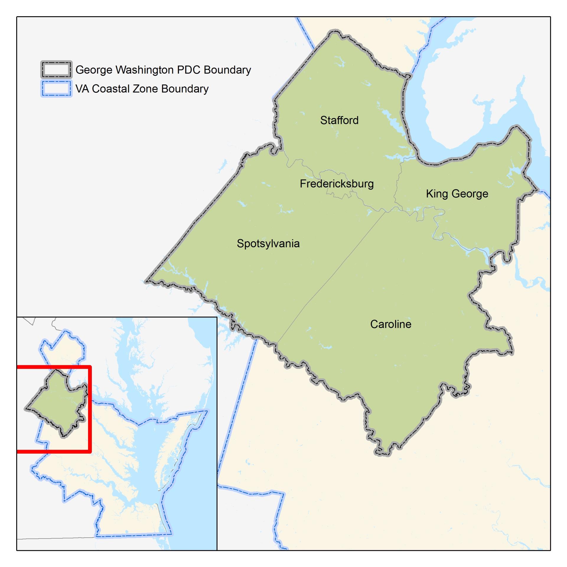 Regional Map-George Washington