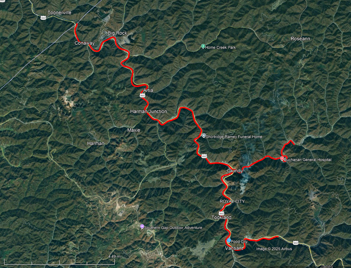 Buchanan Co Recreation Advisory Areas