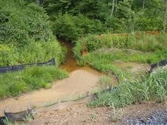 Noncompliance_Silt Fence