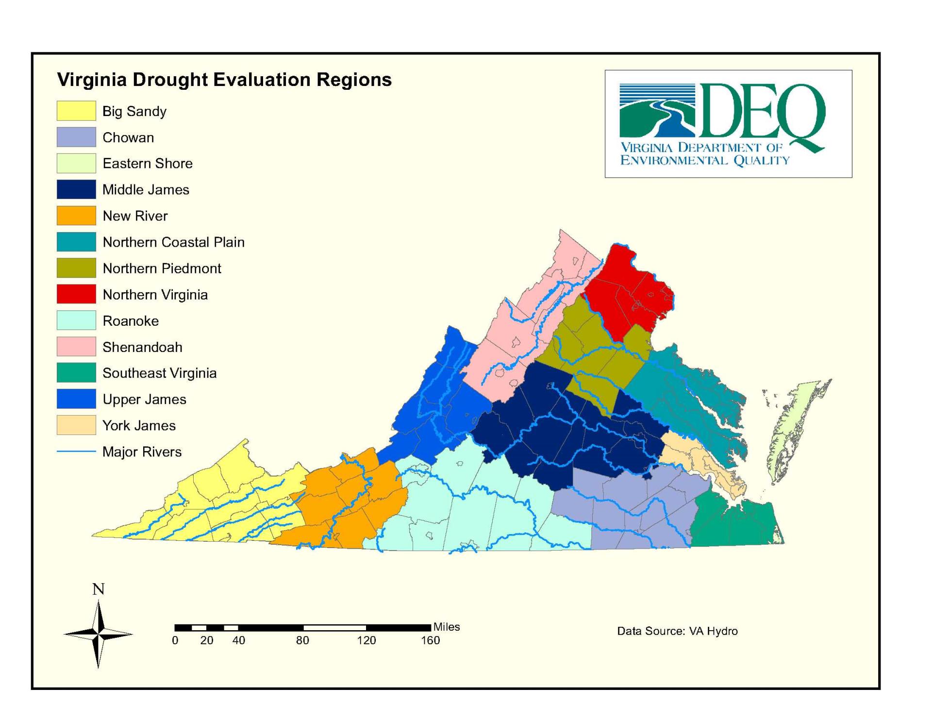 drought evaluation regions